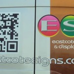 QR Code Vehicle Graphics - Detail